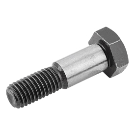 Shoulder screws with hexagon head similar to DIN 609 (K0706) K0706.25X90
