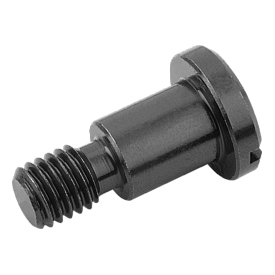 Shoulder screws with slotted flat head DIN 923 (K0704)