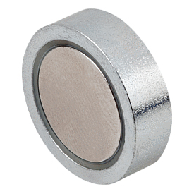 Magnets shallow pot NdFeB Form A (K0553) K0553.06