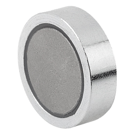Magnets shallow pot SmCo Form A (K0550)