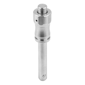 Ball lock pins stainless steel, Form A (K0790) K0790.002116060