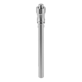 Ball lock pins stainless steel, with head-end lock, Form A (K1414)