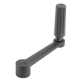 Crank handles revolving grip reamed hole (K0996) K0996.3314
