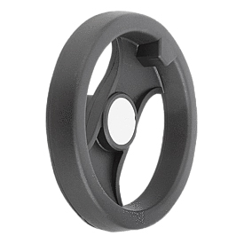Handwheels 2-spoke plastic (K0725) K0725.0160X16