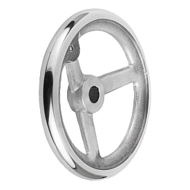 Handwheels DIN 950 aluminium, without grip (K0160)