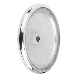 Handwheels disc similar to DIN 950 aluminium (K0163) K0163.0160X14