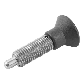Indexing plungers without collar with extended pin Form G (K0633) K0633.211004