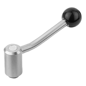 Tension levers stainless steel with internal thread, 20° (K0109)