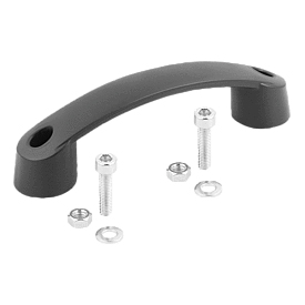 Pull handles, Form A, without cap (K0192) K0192.112006