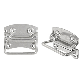 Recessed handles fold down DIN 3136 (K1369)