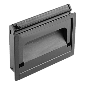 Recessed handles fold-down, Form A (K0239)