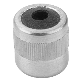 Lateral spring plungers without thrust pin, Form B with seal (K0370)