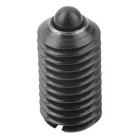 Spring plungers with slot and thrust pin, reinforced spring force (K0313) K0313.212
