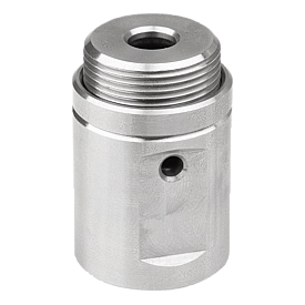Locating adapters cylindrical stainless steel, pneumatic (K1740)