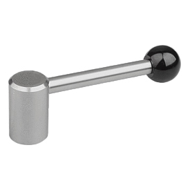 Tension levers stainless steel with reamed hole, 0 degrees (K1444)