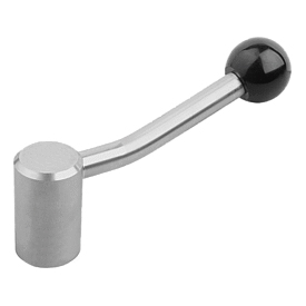 Tension levers stainless steel with reamed hole, 20 degrees (K1444) K1444.112