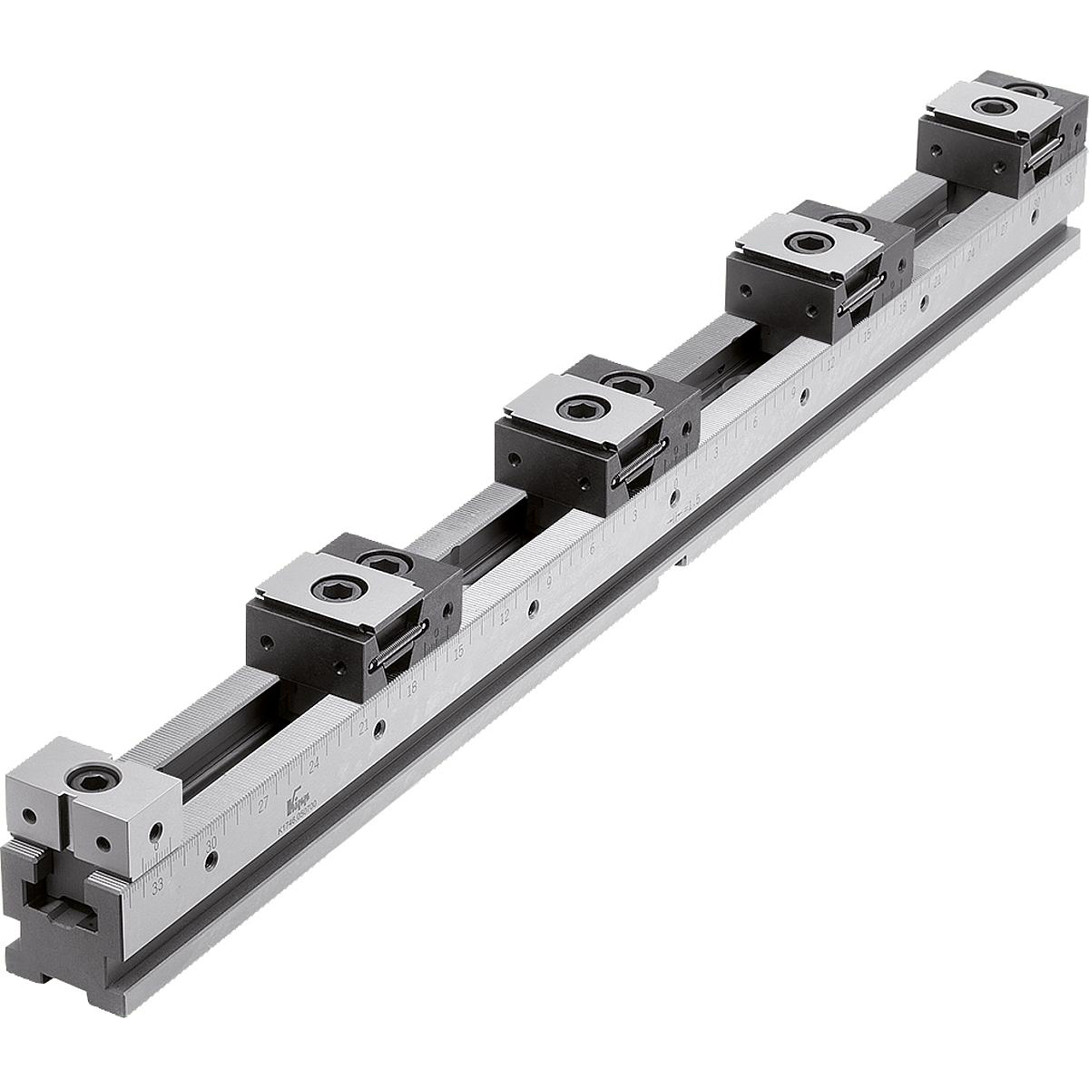 Multi-clamping system single-sided wedge clamps fixed jaw ES (K1830)