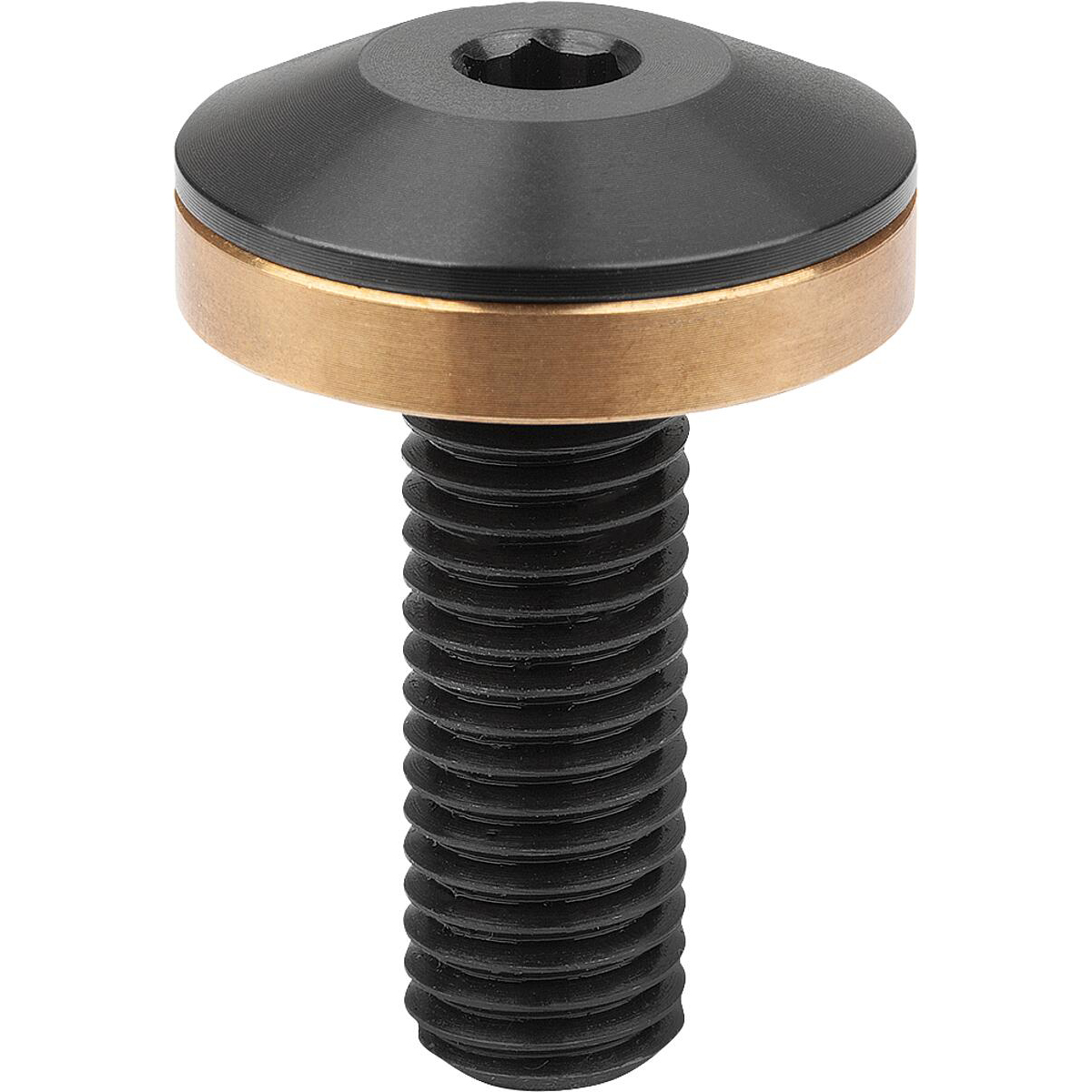 Clamping screw with clamping ring for flexible clamping bolt, Form A (K2069)