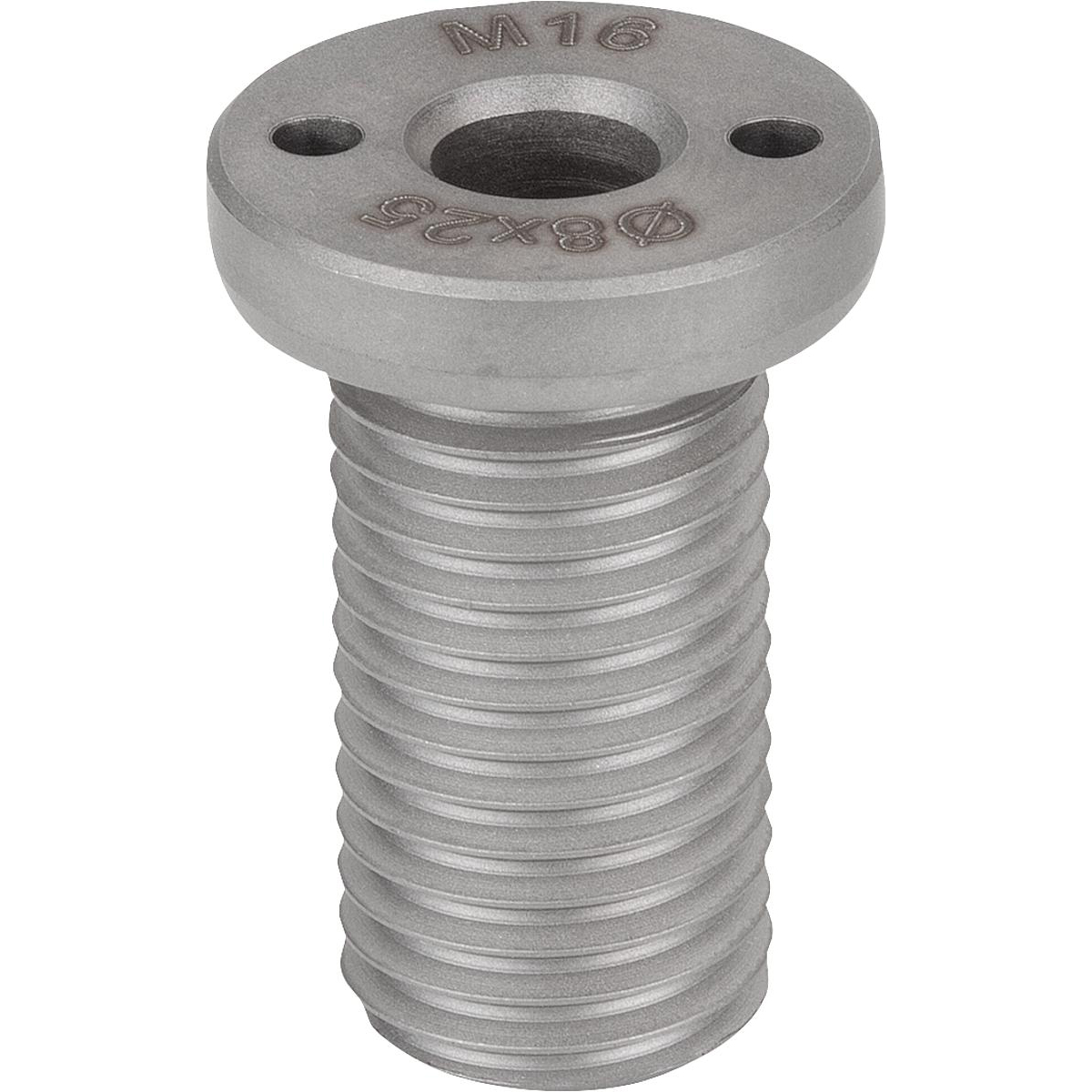 Locating bushes for ball lifting pins Stainless Steel, flat, Form A (K1921)