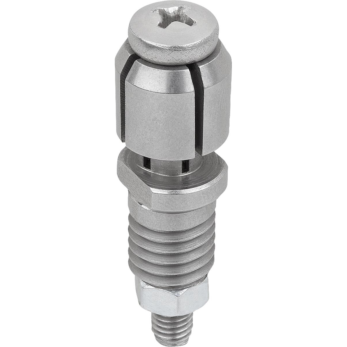 Mandrel collet for small bores, for automated clamping (K2098)