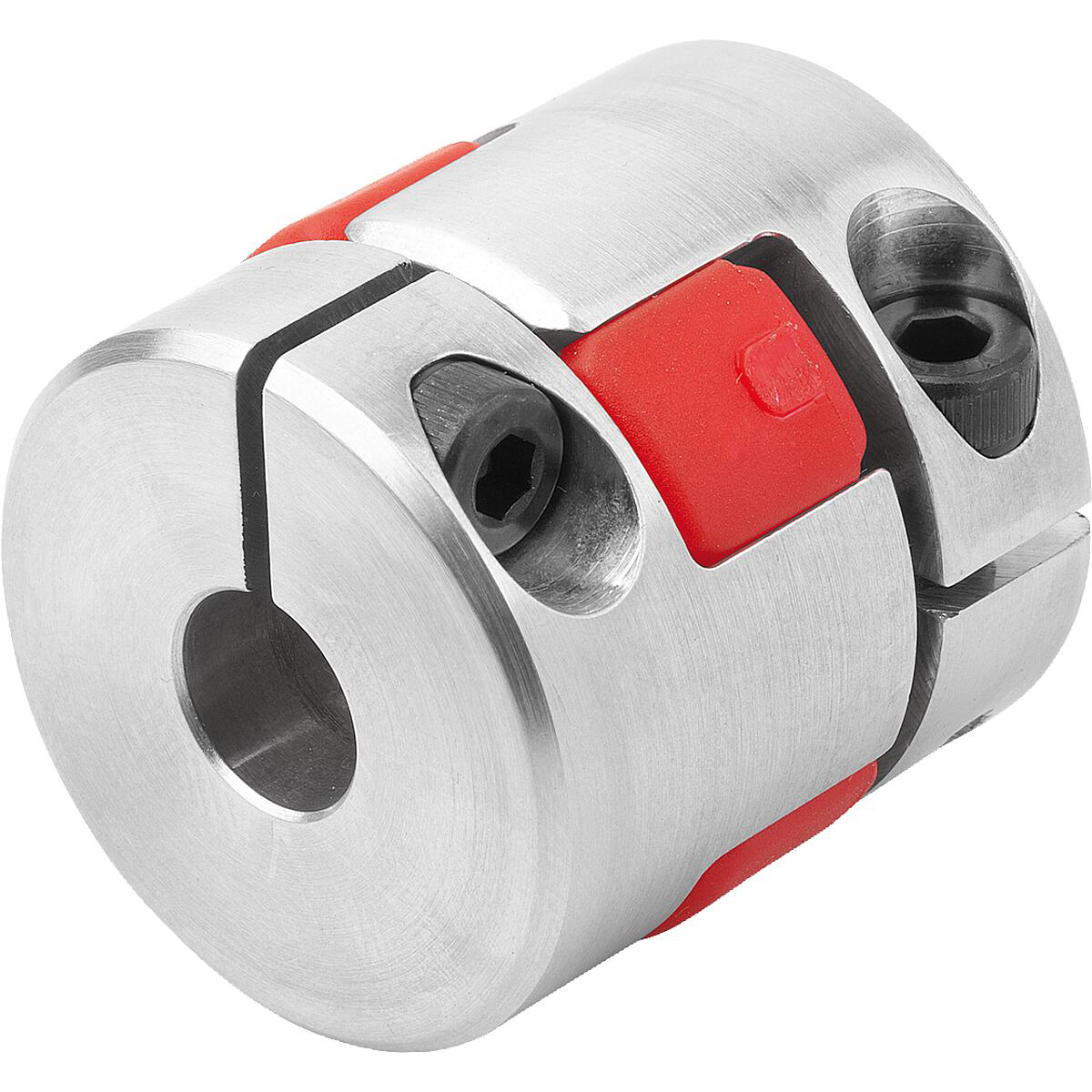 Elastomer dog couplings, short type with clamp hubs (K1891)