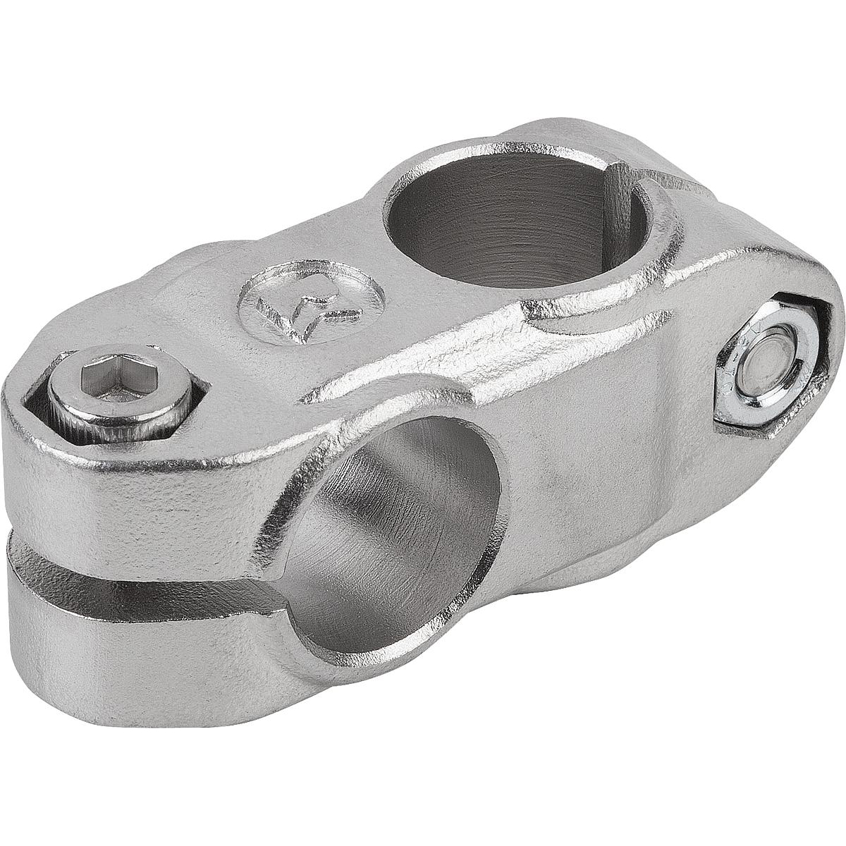 Tube clamps cross, Stainless Steel, Form A (K0472)