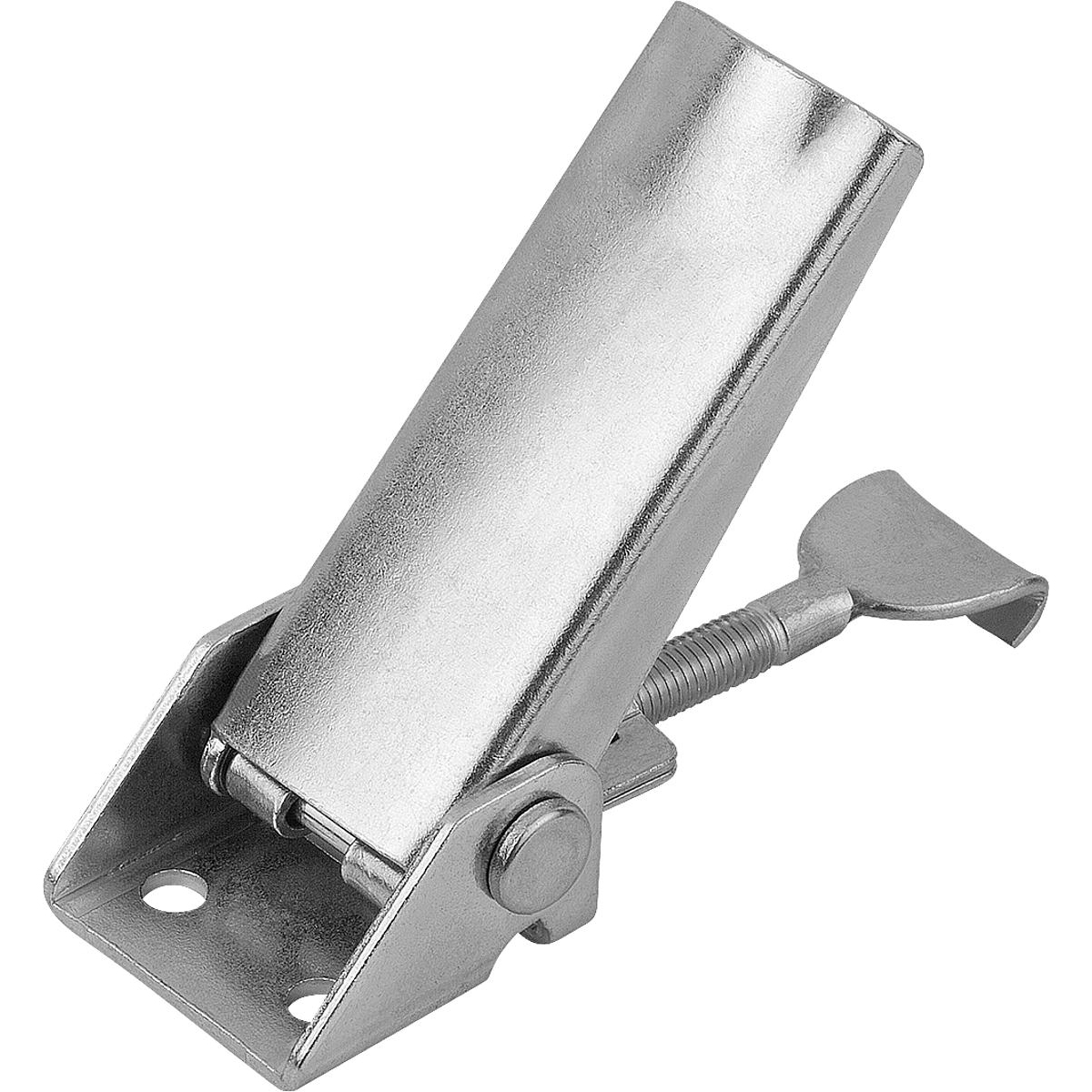 Latches adjustable, fastening holes accessible, Form A (K0046)