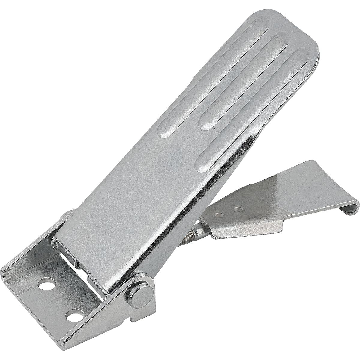 Latches adjustable, fastening holes accessible, Form A (K0048)