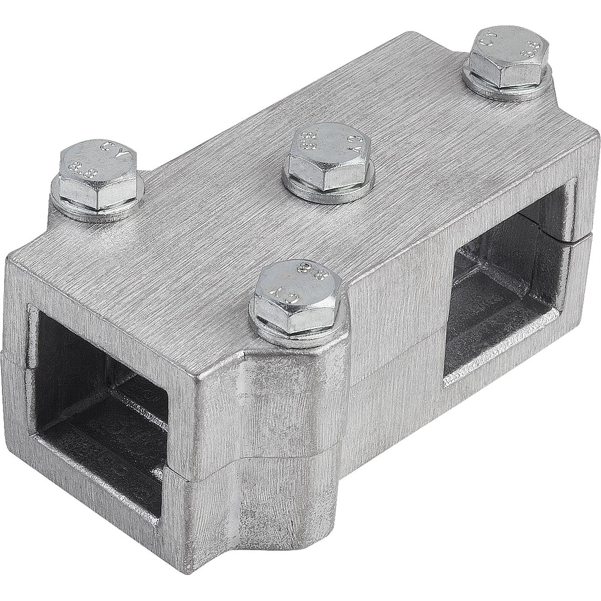 Tube clamps T-angle Aluminium (K0476)