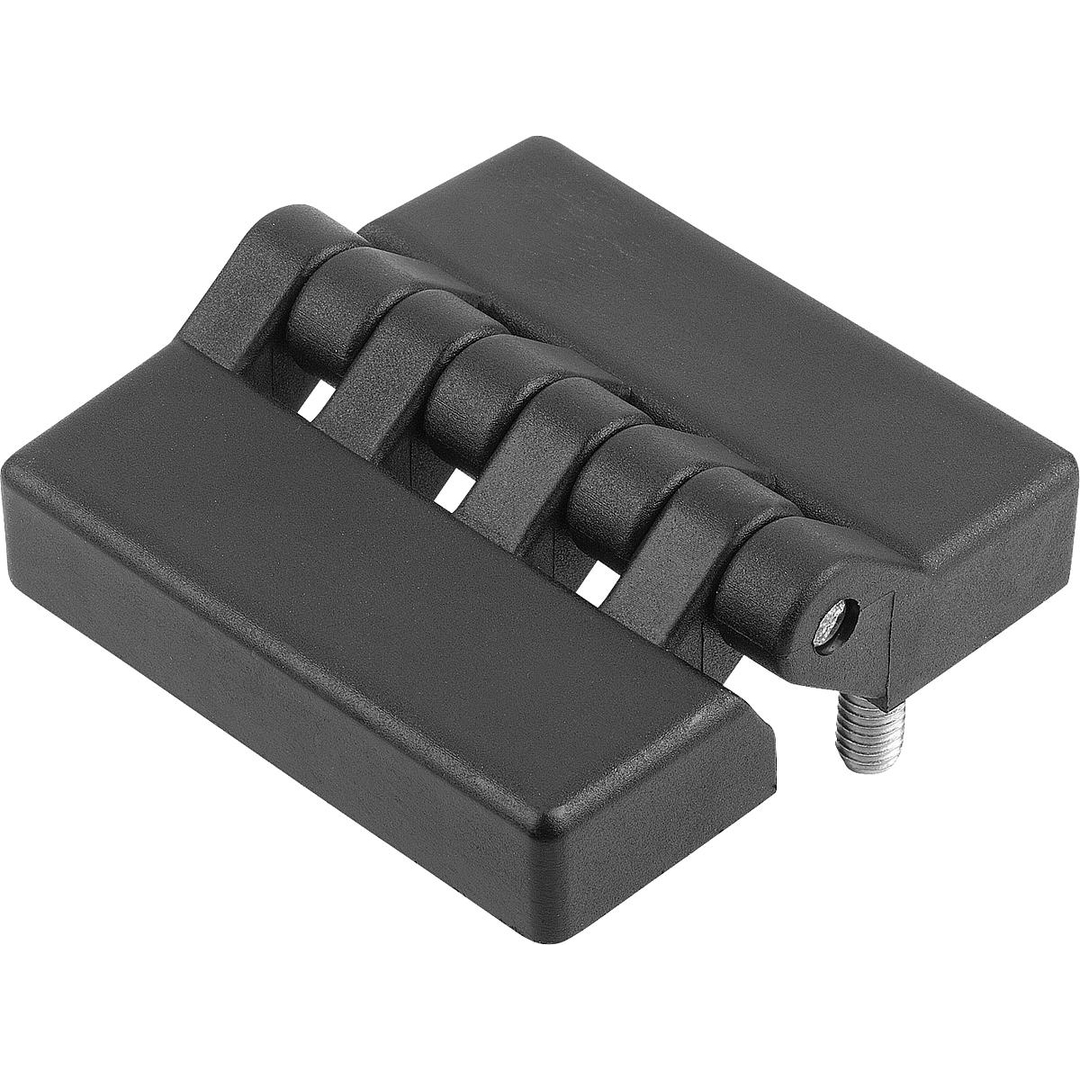 Hinges Plastic with bush and fastening screws (K1007)