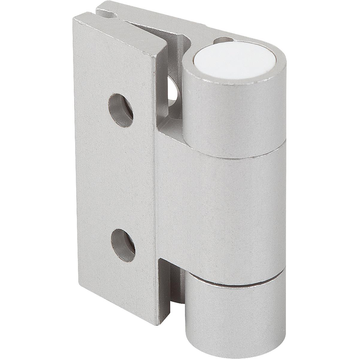 Spring hinges Aluminium profile, 0.2 Nm, spring closed (K1178)