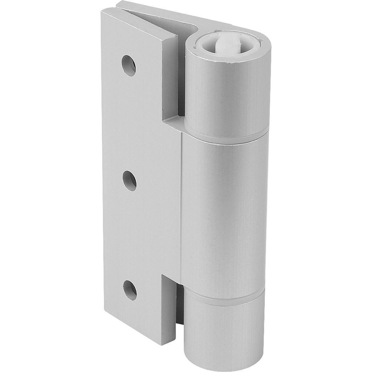 Spring hinges Aluminium profile, 3.8 Nm, spring closed (K1182)