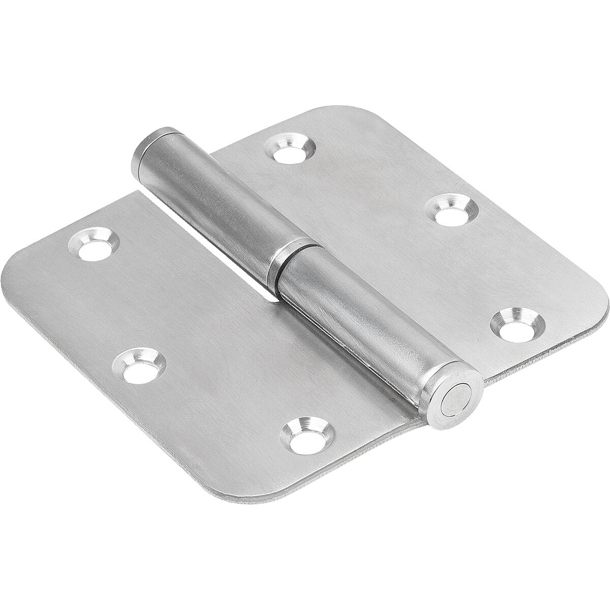 Strap hinges, Steel or Stainless Steel, Form D, left-hand version (K1347)