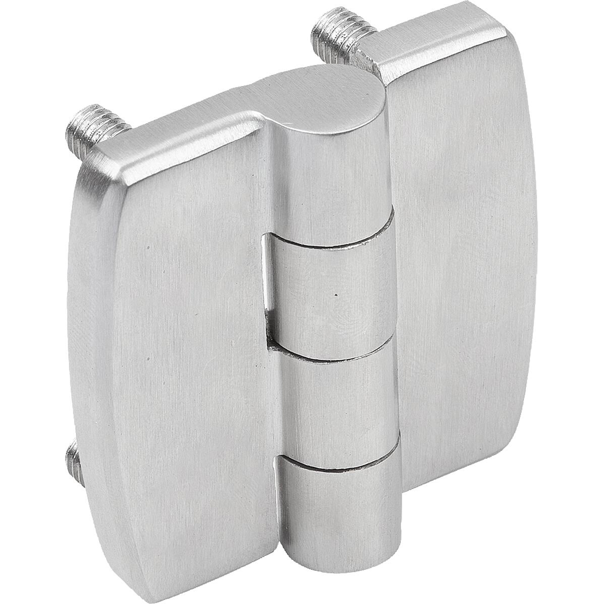 Hinges, Stainless Steel with fastening screws (K1853)