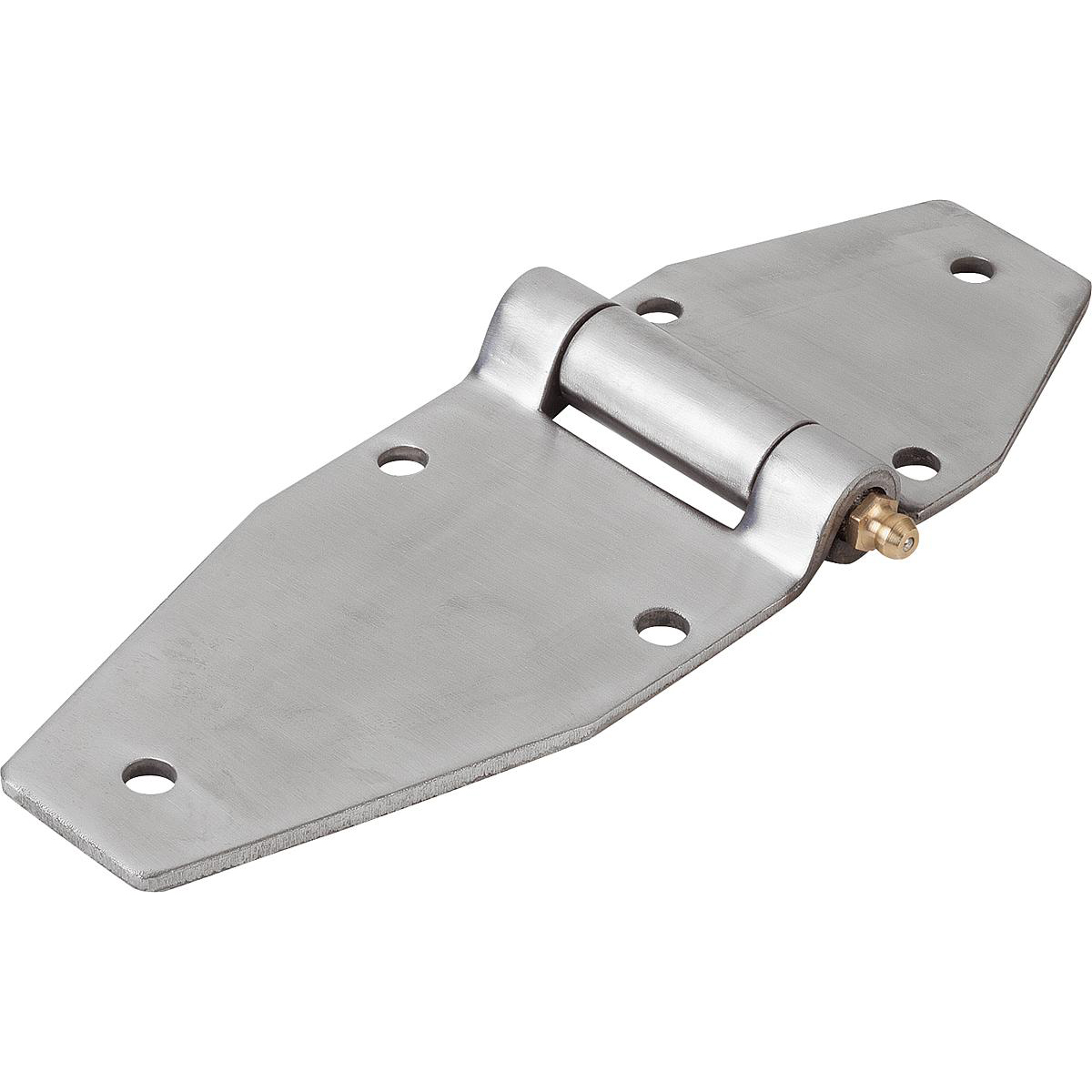 Strap hinges, Steel or Stainless Steel, Form A, long leaf (K1347)