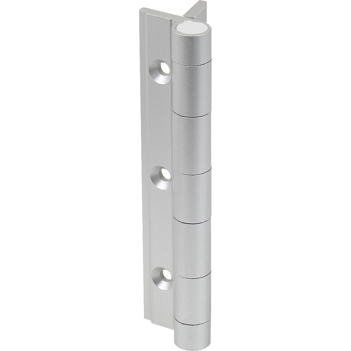 Spring hinges Aluminium profile, 0.7 Nm, long version (K1666)