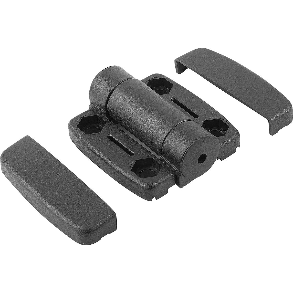 Hinges Plastic, with adjustable friction (K0440)