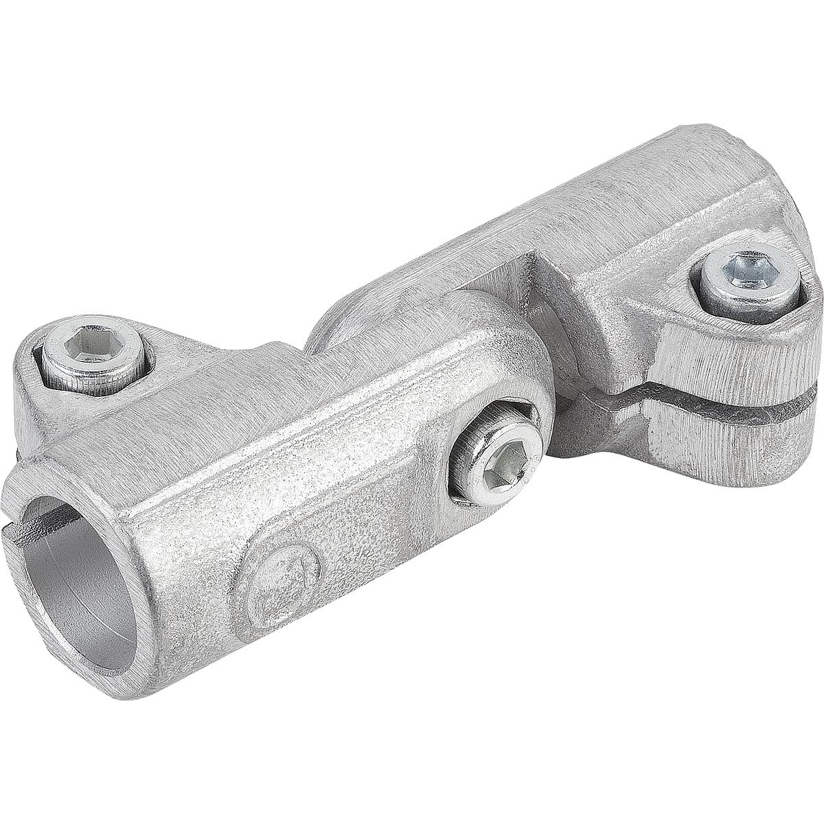 Tube clamps, swivel, Aluminium (K0489)