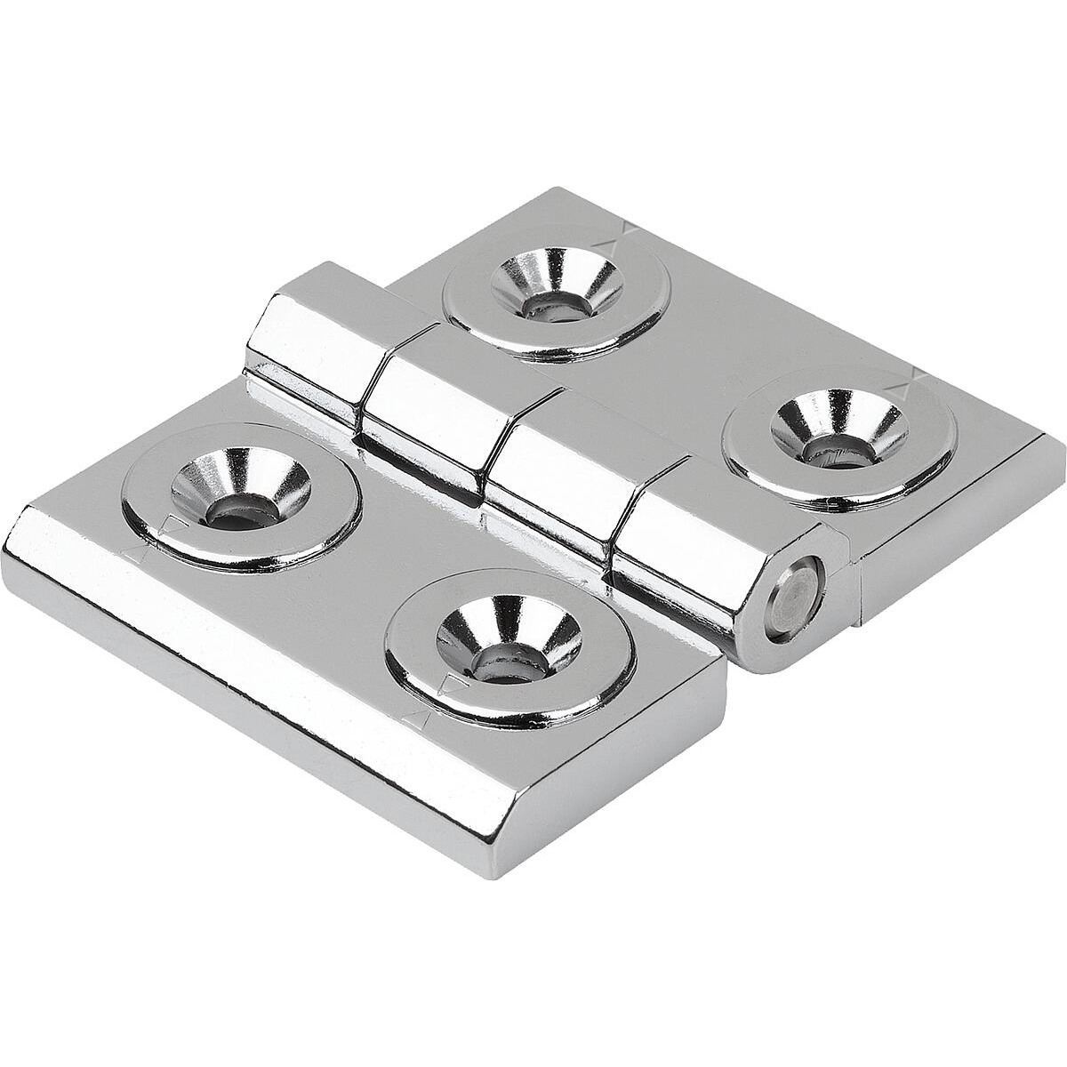 Hinges die-cast Zinc, adjustable, Form B (K1898)