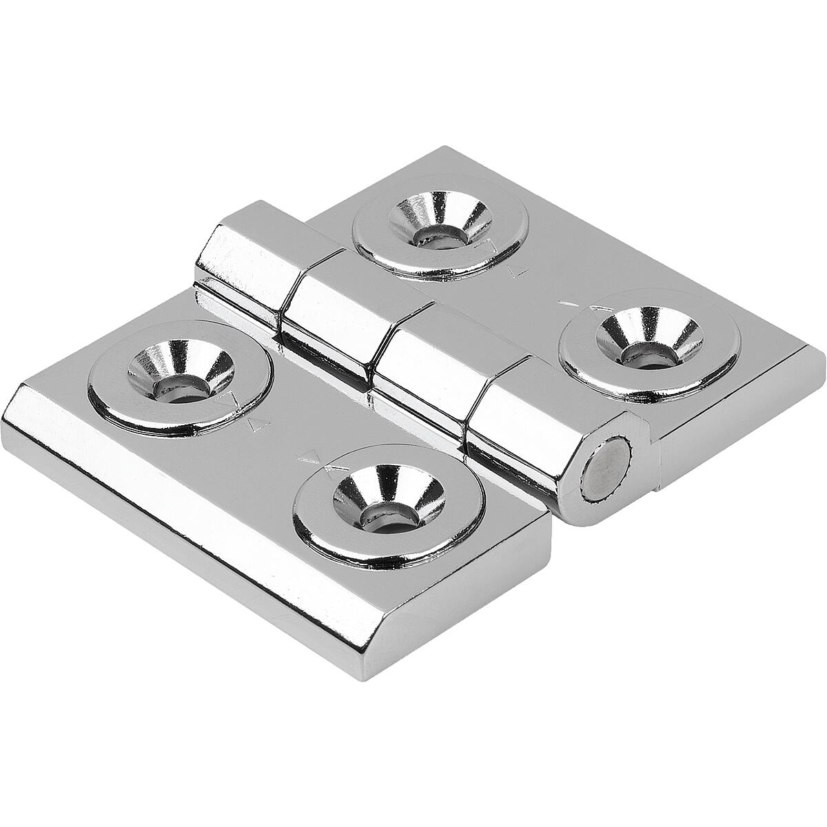 Hinges die-cast Zinc, adjustable, Form C (K1898)