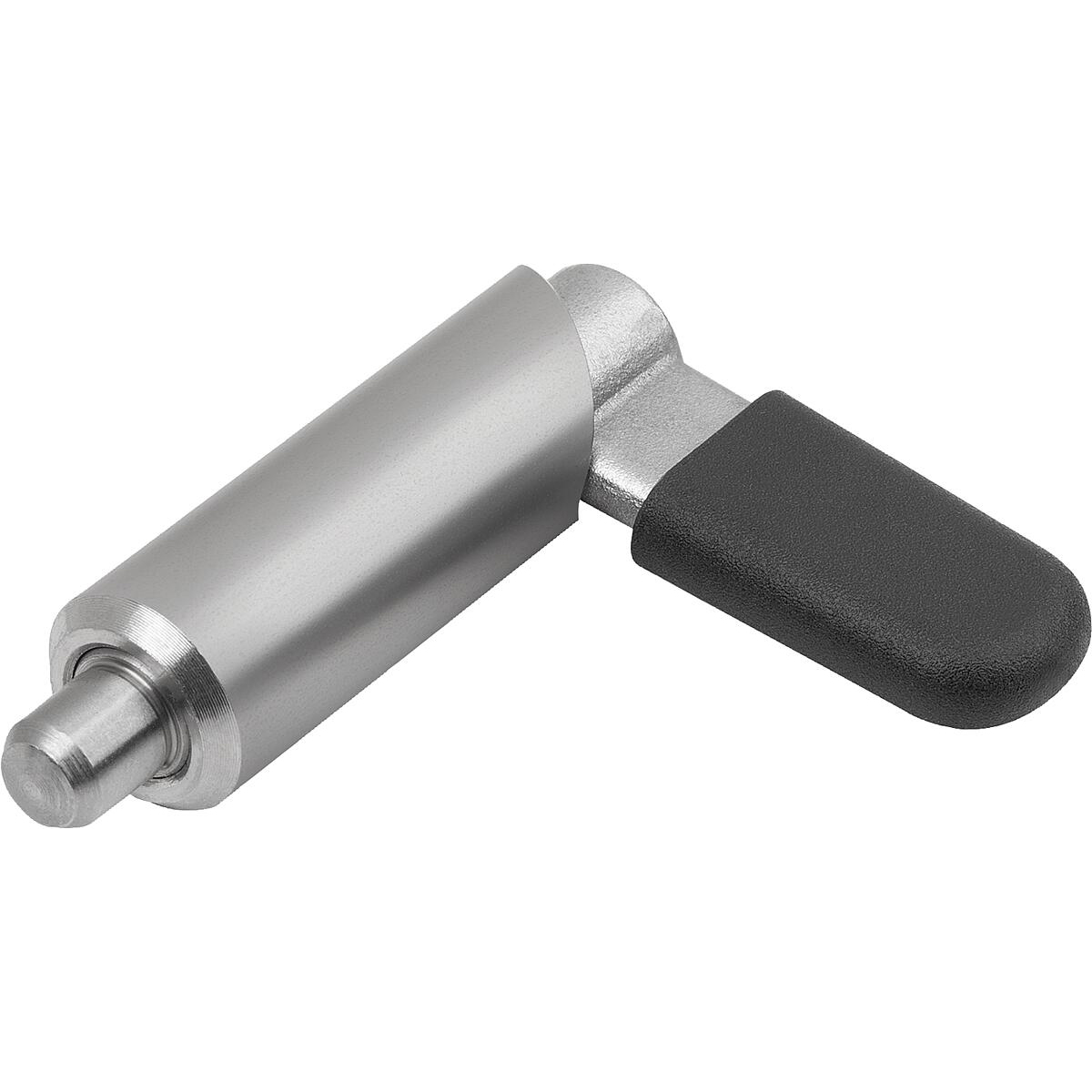 Cam-action indexing plungers, Stainless Steel, Form F, with grip cap (K1671)