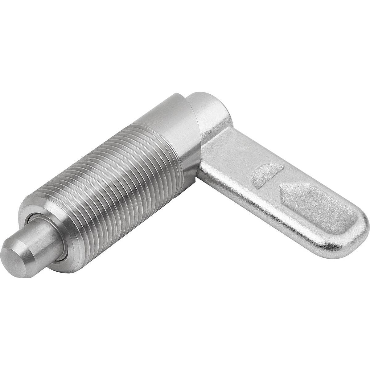 Cam-action indexing plungers, Stainless Steel, Form A, without grip cap or nut (K1673)