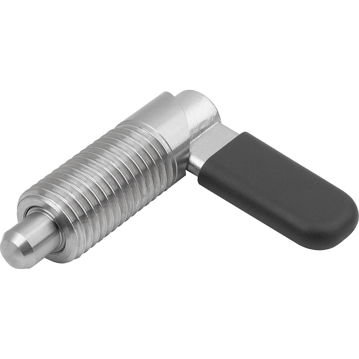 Cam-action indexing plungers, Stainless Steel, Form C, with grip cap, without nut (K1673)