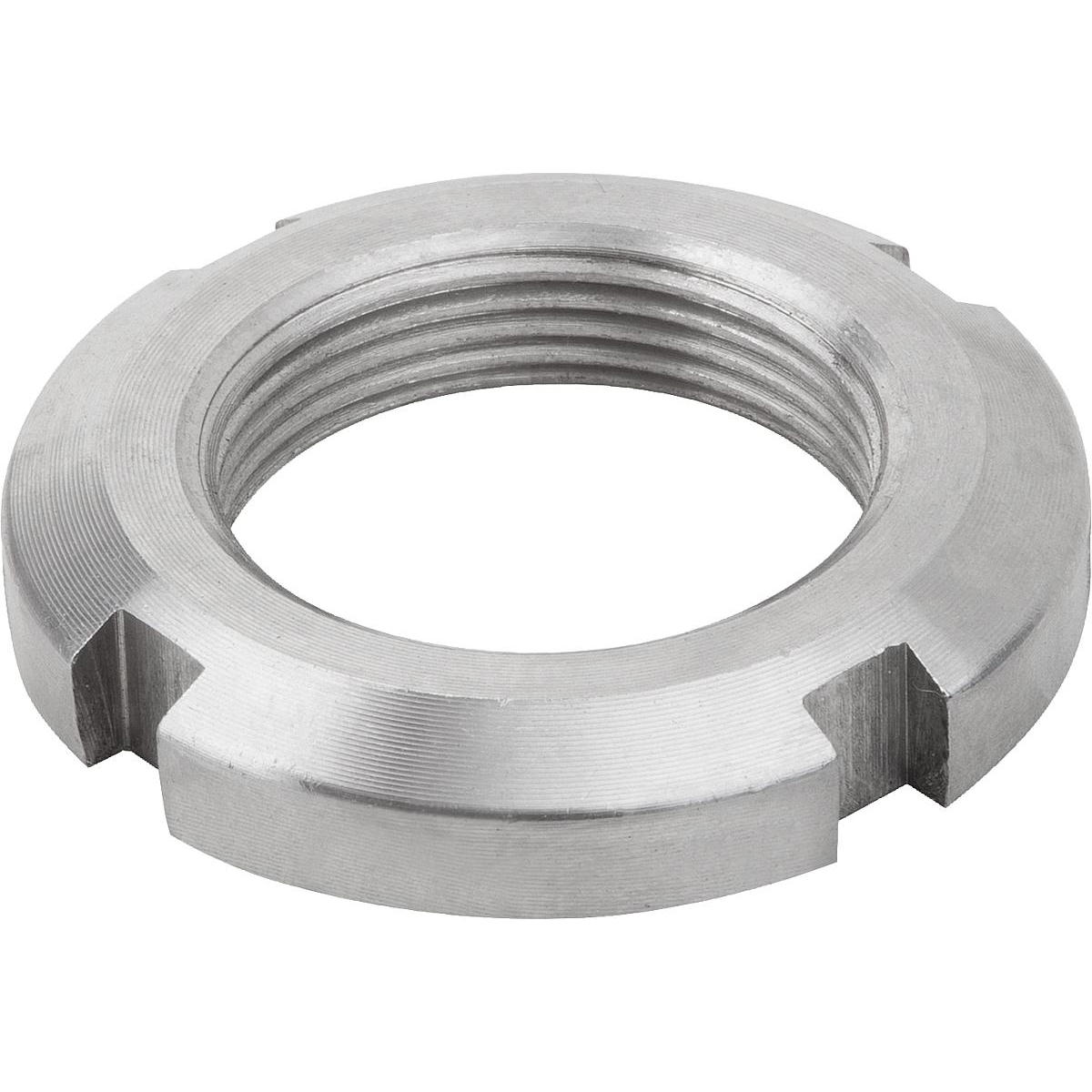 Slotted round nuts, Steel or Stainless Steel, DIN 981 (K2060)