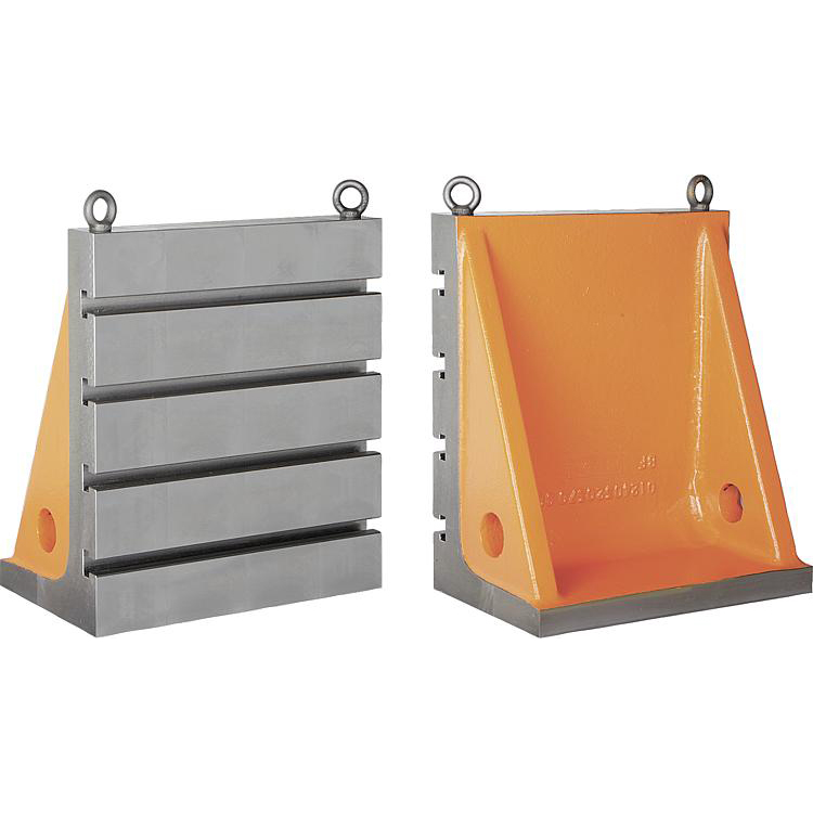 Angle plates with T-slots, grey cast iron (K1451)