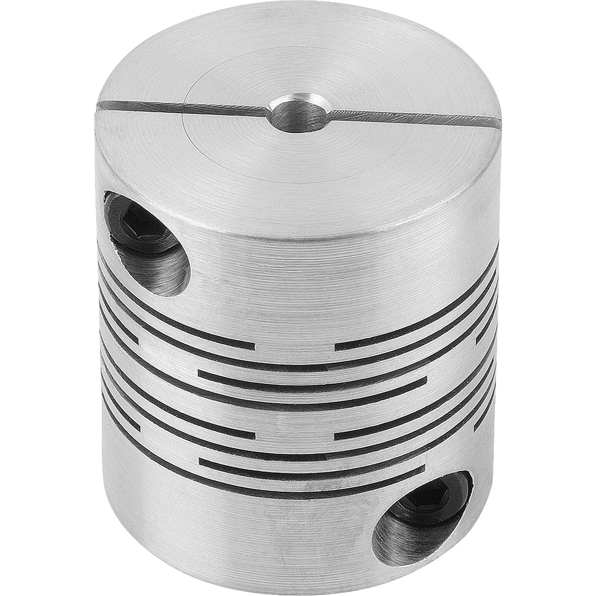 Beam couplings Aluminium with clamping hubs (K2037)