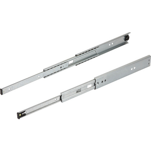 Telescopic slides, over-extension, load capacity up to 60 kg (K0540)