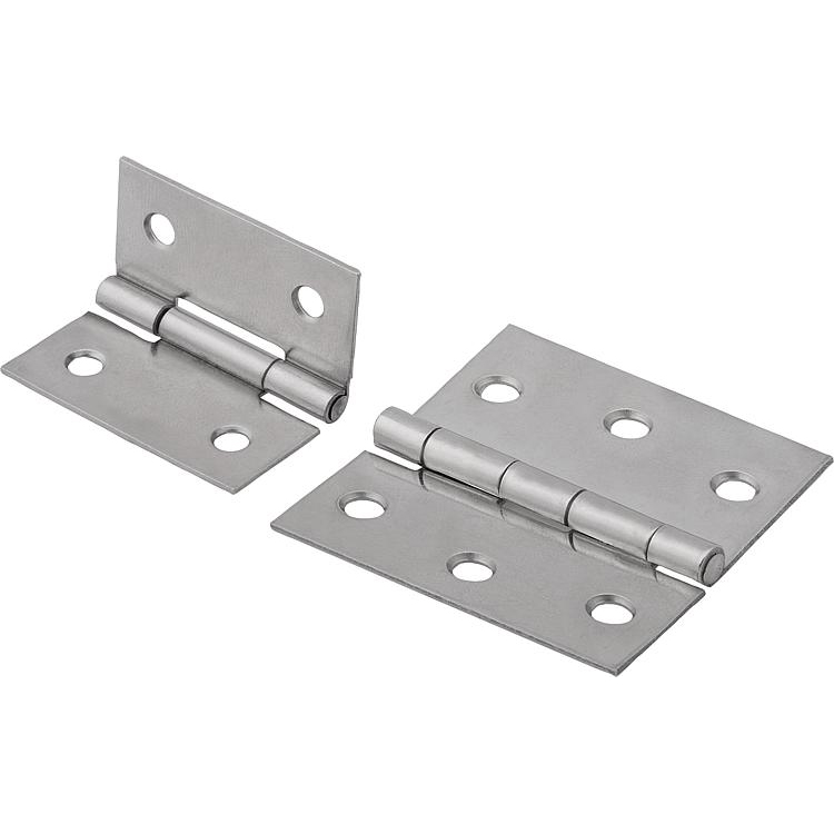 Hinges sheet Steel or sheet Stainless Steel (K1082)