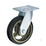 Flat Mounted Plate Type Castors 500HPS / 519HPS / 500HPR Wheel Diameter 200 mm 500HPR-CU200