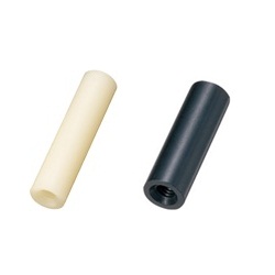 Spacer / round / plastic / double-sided internal thread / ARA